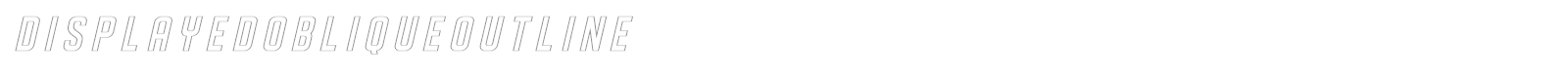 Displayed font preview